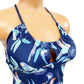 Patagonia parrots Glassy Dawn blue Tankini swim TOP women's XS new $89 swimwear