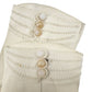 vintage Crescendoe ivory cream Fashion Dress Gloves women's 7 small medium