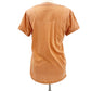 Texas Longhorns orange T-shirt women's MEDIUM distressed burnt-out top UT tee