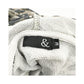 Ampersand Avenue dark gray & camo Double Hooded Sweatshirt Top MEDIUM hoodie