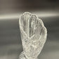 9" Footed Vase | lead crystal glass