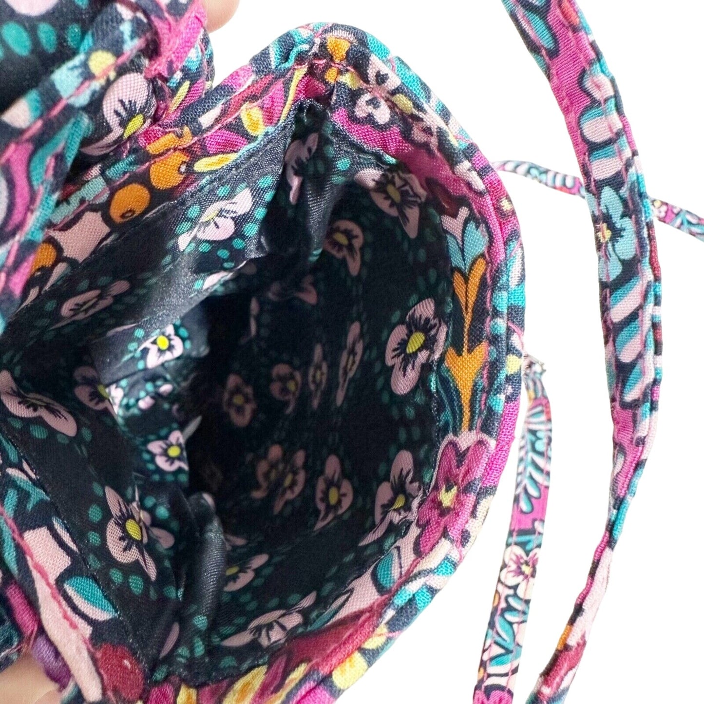 Vera Bradley pink Kaleidoscope Crossbody Mini Purse Phone Case bag Spring 2019