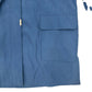 Liz Claiborne long blue Jacket women's XL removable hood fall spring outerwear