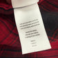 Rails red & black plaid Flannel button down Shirt women's SMALL
