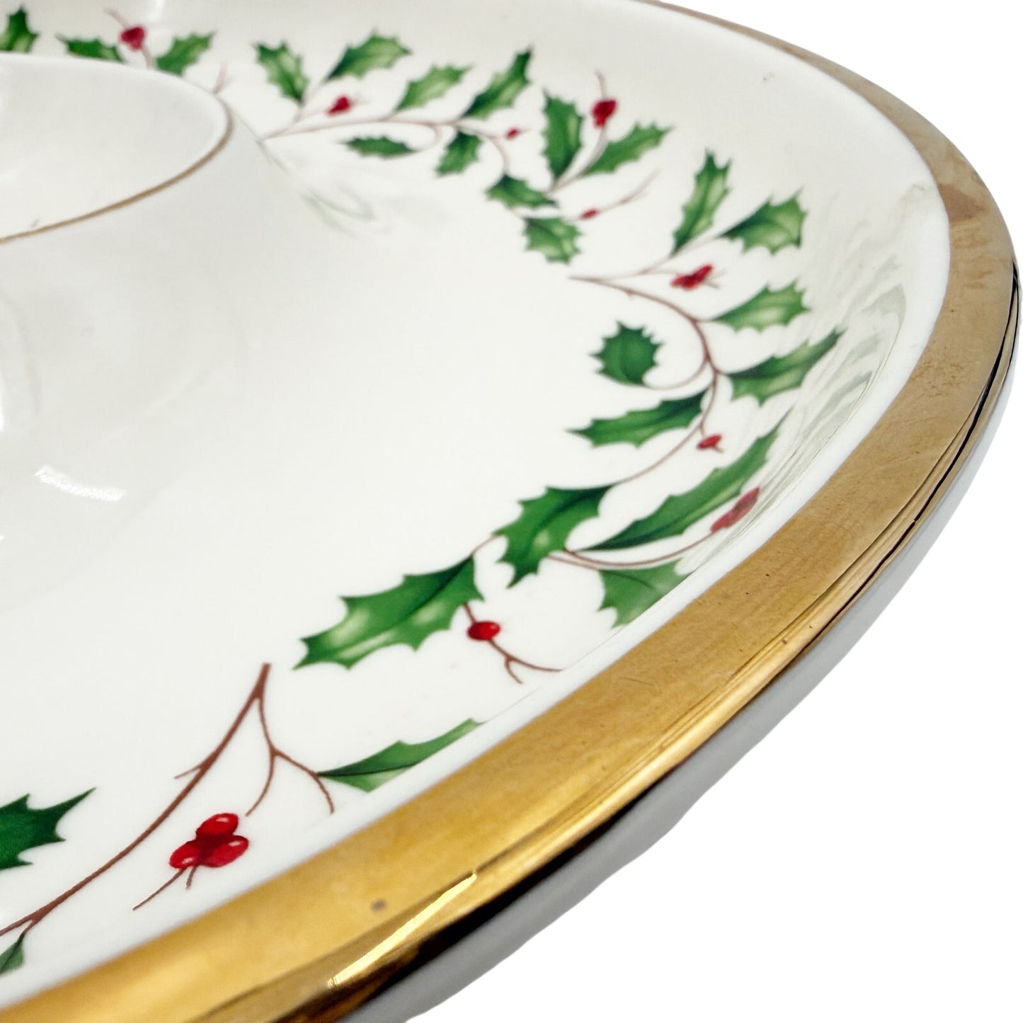 Chip and Dip serving dish | Lenox Holiday