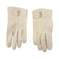 vintage Crescendoe ivory cream Fashion Dress Gloves women's 7 small medium