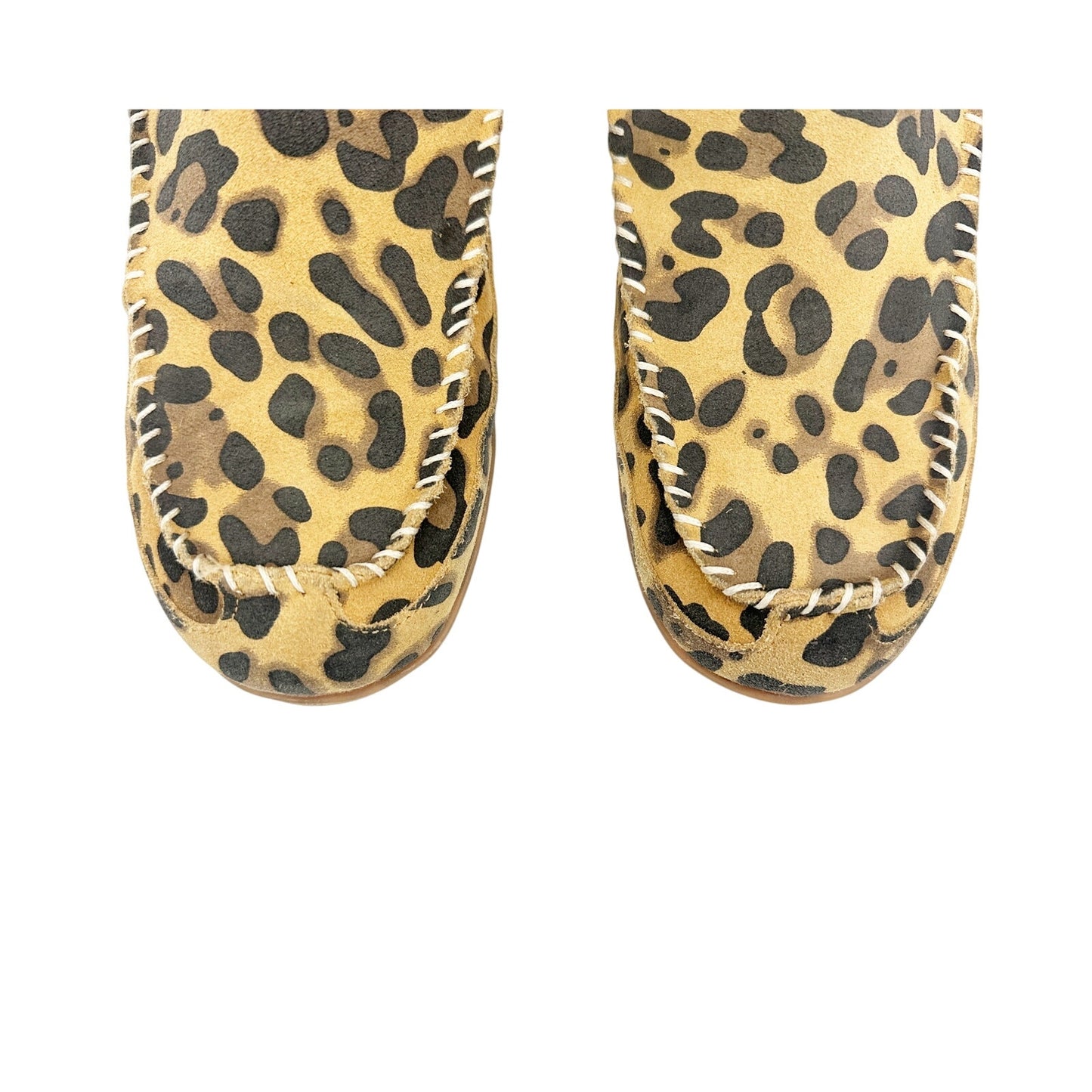 Blondo leopard print Booties black tan boots womens 7M waterproof shoes faux fur