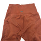 prAna terracotta orange Leggings women's MEDIUM full length pants w/ pockets