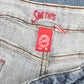 Smith's Dungarees medium wash blue denim JEANS women's size 16 bootcut pants