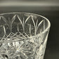 vintage glass vanity jar Round Puff Box Atlantis Chartres (Cut) blown glassware