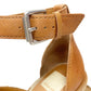 Dolce Vita Urbane tan & natural cork wedge heels SHOES size 7 fabric & leather