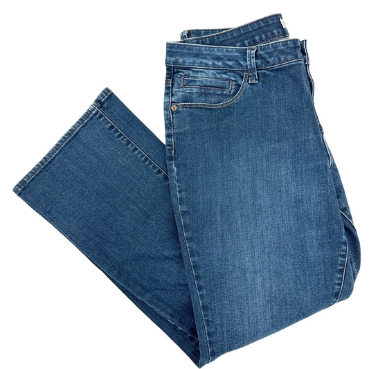 Coldwater Creek blue denim Jeans women's 12P petite dark wash pants