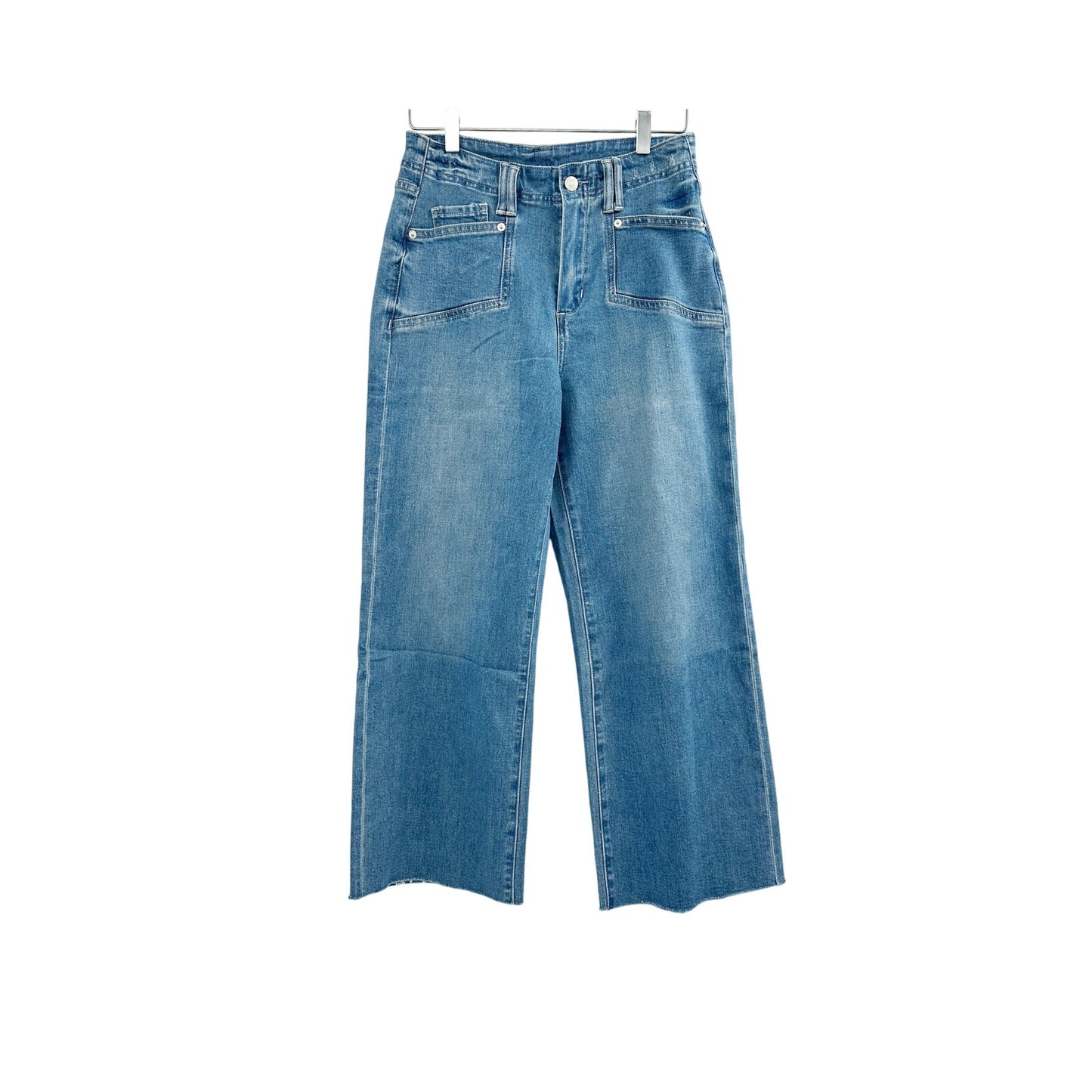 ee:some Cropped Denim straight leg Jeans | S, M, L