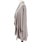 Athleta gray Studio Wrap Cardigan women's SMALL open front yoga coverup