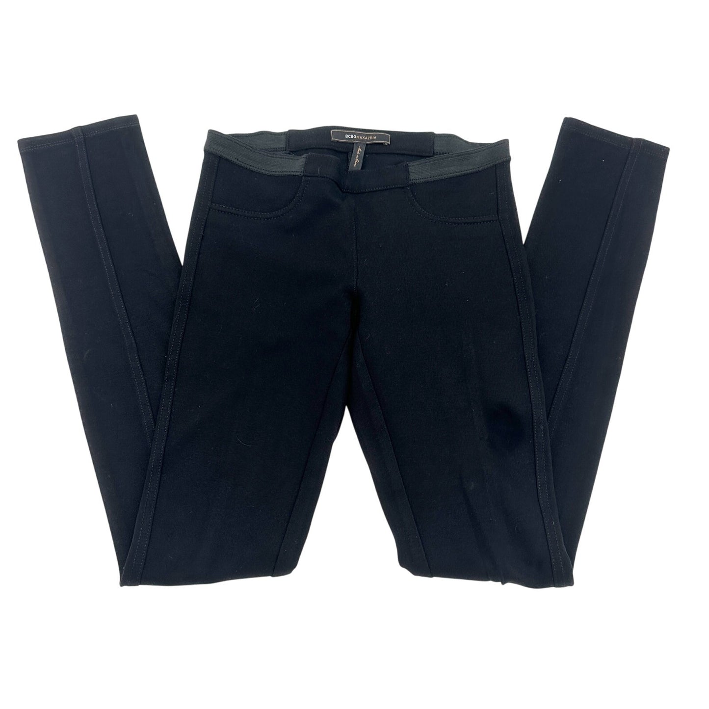 BCBGMaxAzria black Leggings size XS slim fit pants women's 0-2