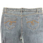 Smith's Dungarees Jeans medium wash denim pants size 14 women's