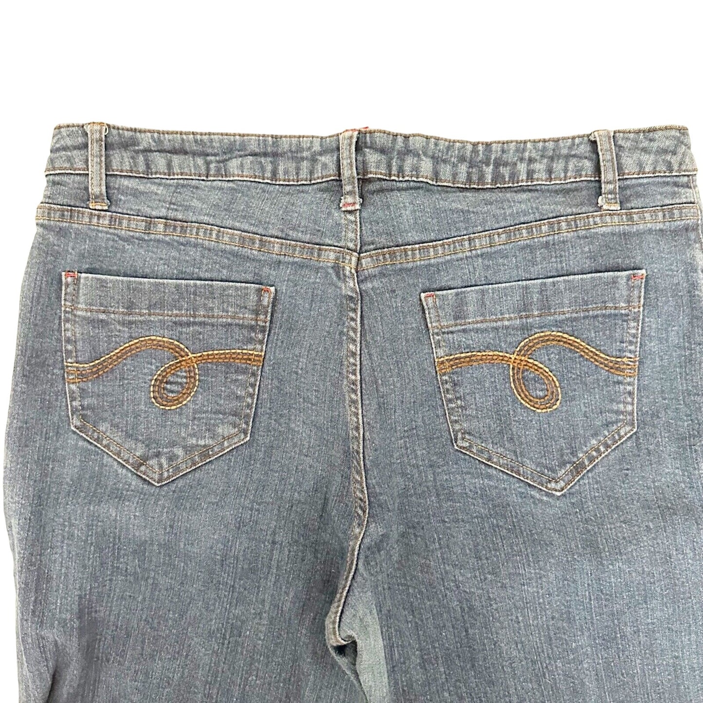 Smith's Dungarees Jeans medium wash denim pants size 14 women's