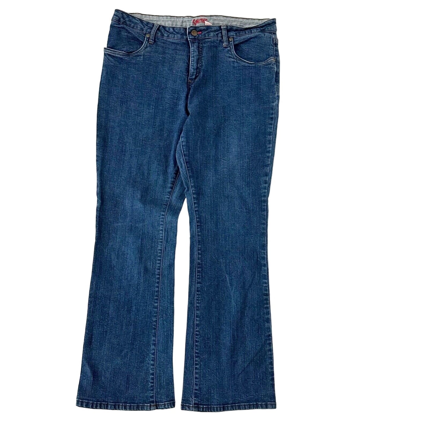 Smith's Dungarees Jeans medium wash denim pants size 14 women's