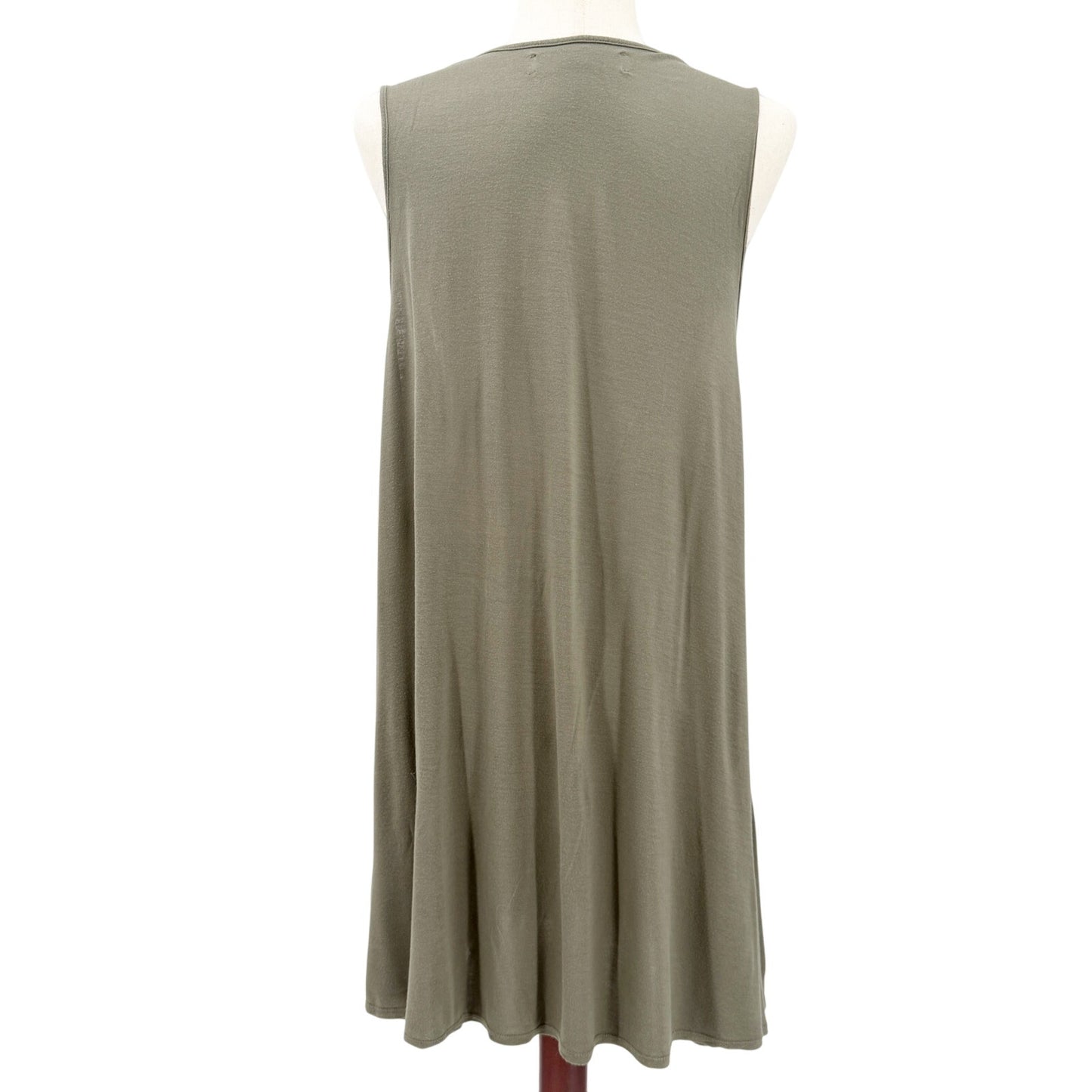 Free People Beach olive Tank tunic mini Dress women's MEDIUM summer casual boho