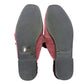 Lucky Brand burgundy Caydim Mule women's 7.5 shoes faux fur lining suede slip-on