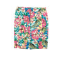 LOFT tropical floral Pencil straight Skirt women's 4 small pink yellow blue