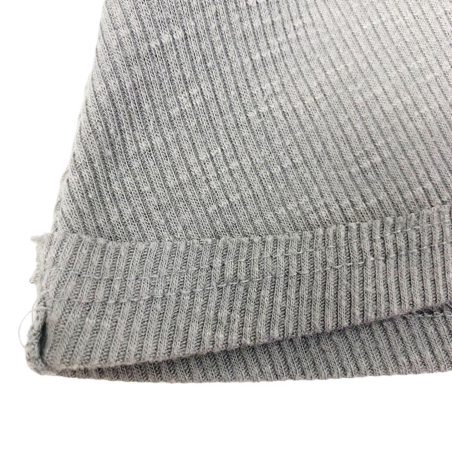 Free People gray ribbed TANK loose-fitting TOP shirt women's S small racerback