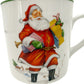 vintage JKW Bavaria Santa Claus with gifts Coffee cocoa Mug Christmas Germany