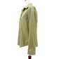 Coldwater Creek sage green Button Down Top blouse women's MEDIUM work office