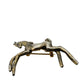 vintage prancing foal horse silver metal BROOCH jewelry pin
