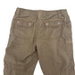 Natural Reflections brown cargo Capri Pants women's 4 small casual hiking