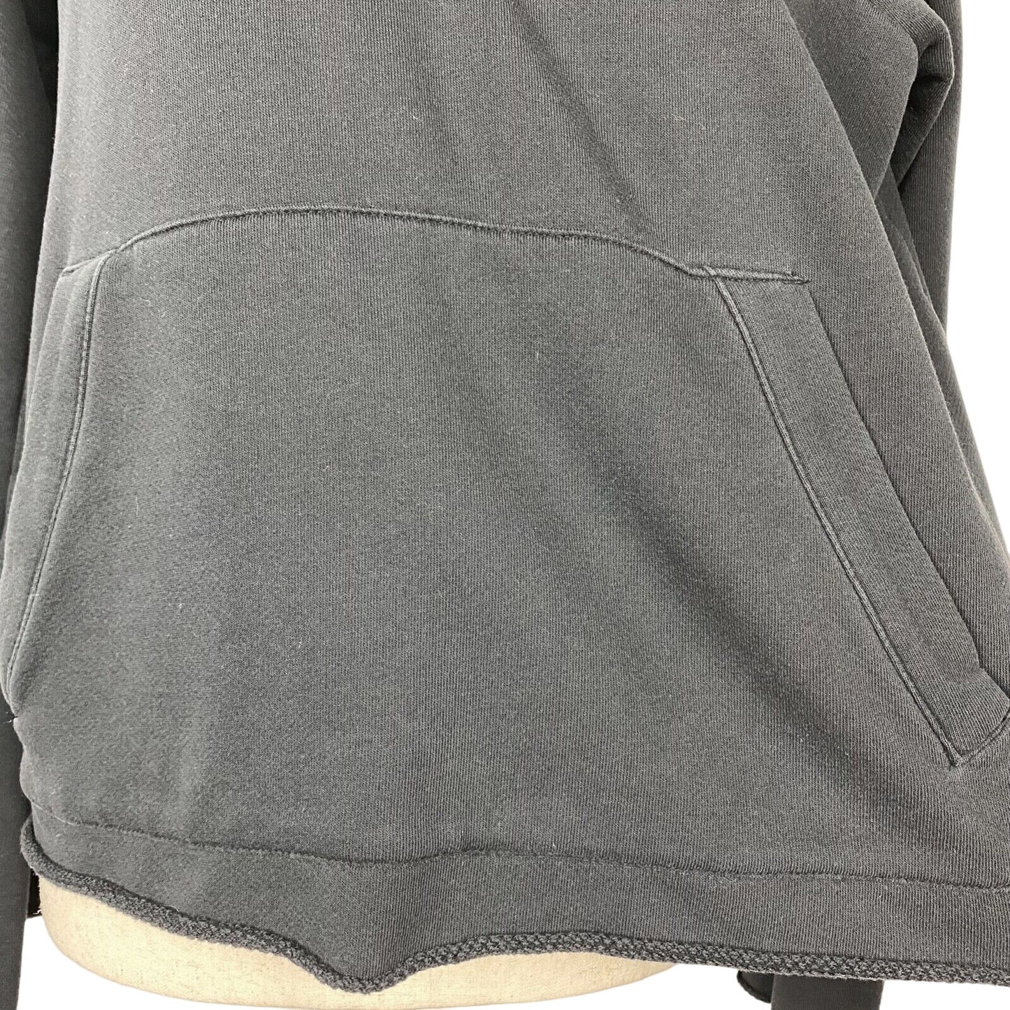 Athleta black Hoodie fleece sweatshirt pullover TOP women's S small