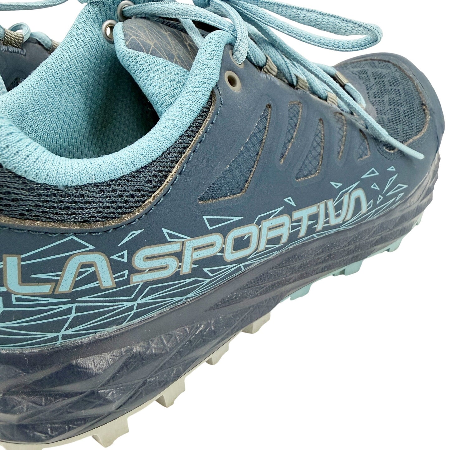La Sportiva blue Lycan II trail Running Shoes women's 6.5 mountain terrain