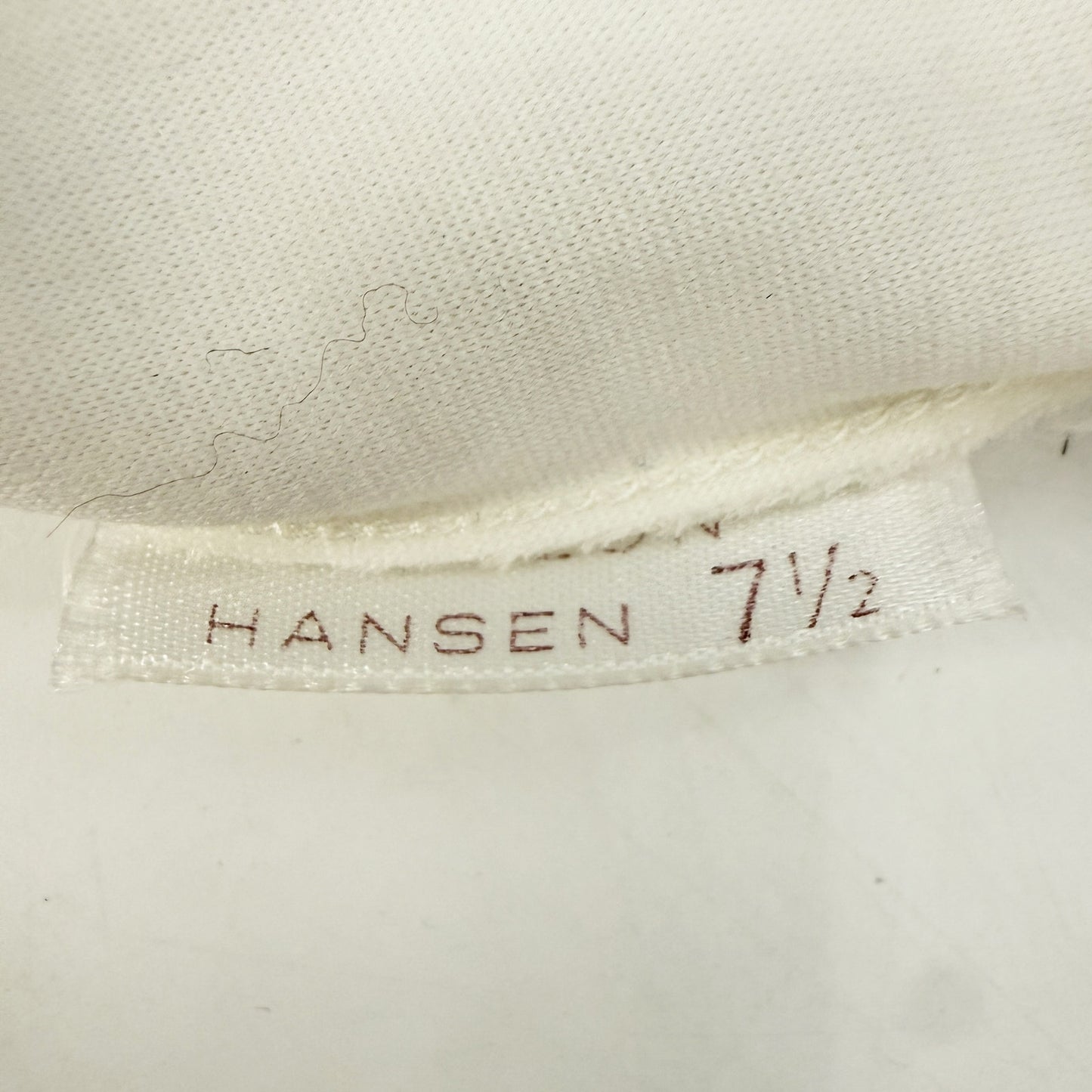 vintage Hansen white Analon Fashion Dress wrist Gloves women's 7.5 small medium