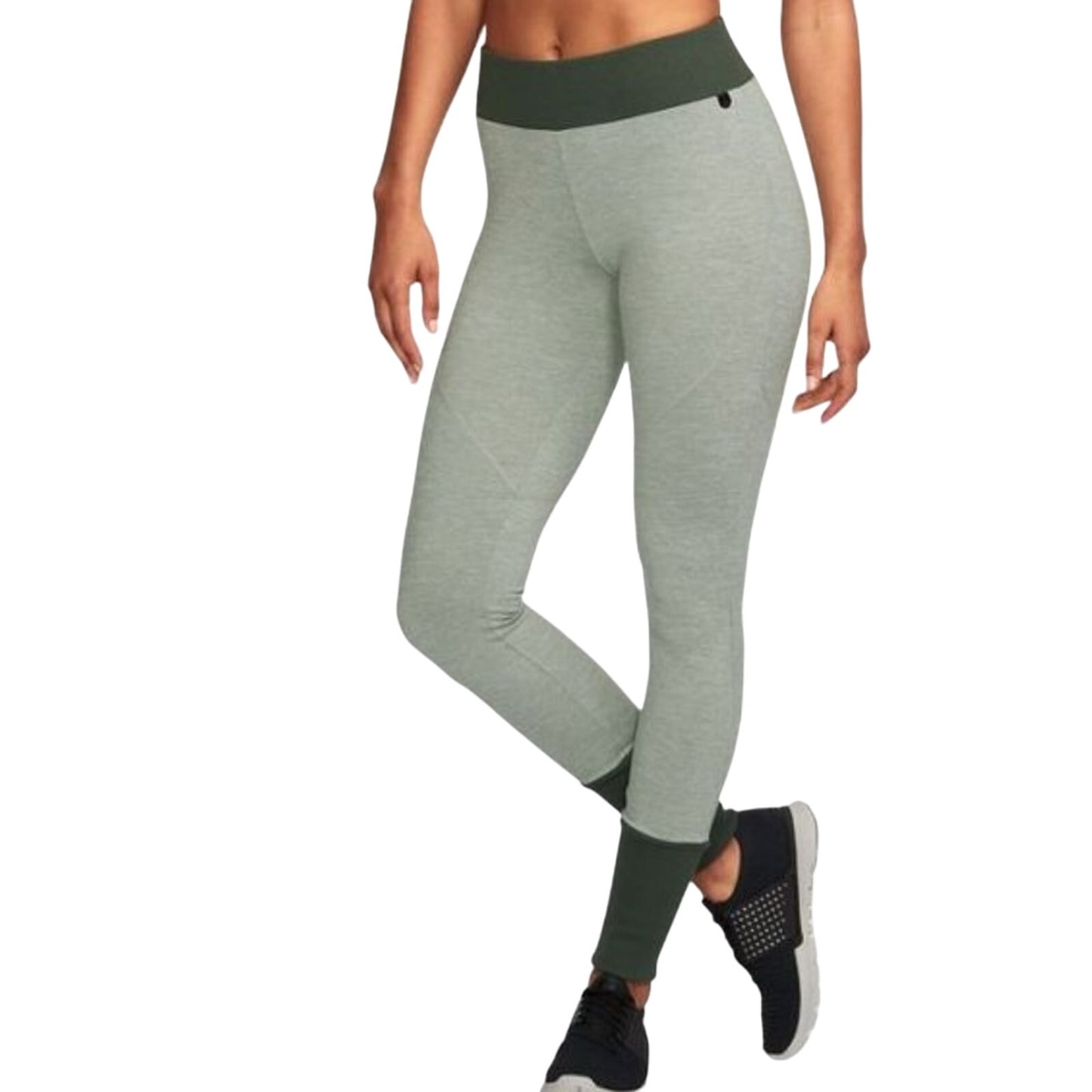 Under Armour heather gray LEGGINGS women's S small Unstoppable To/From pants NEW