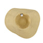 J.Crew tan khaki Floppy paper straw sun Hat beach shade coastal casual boho