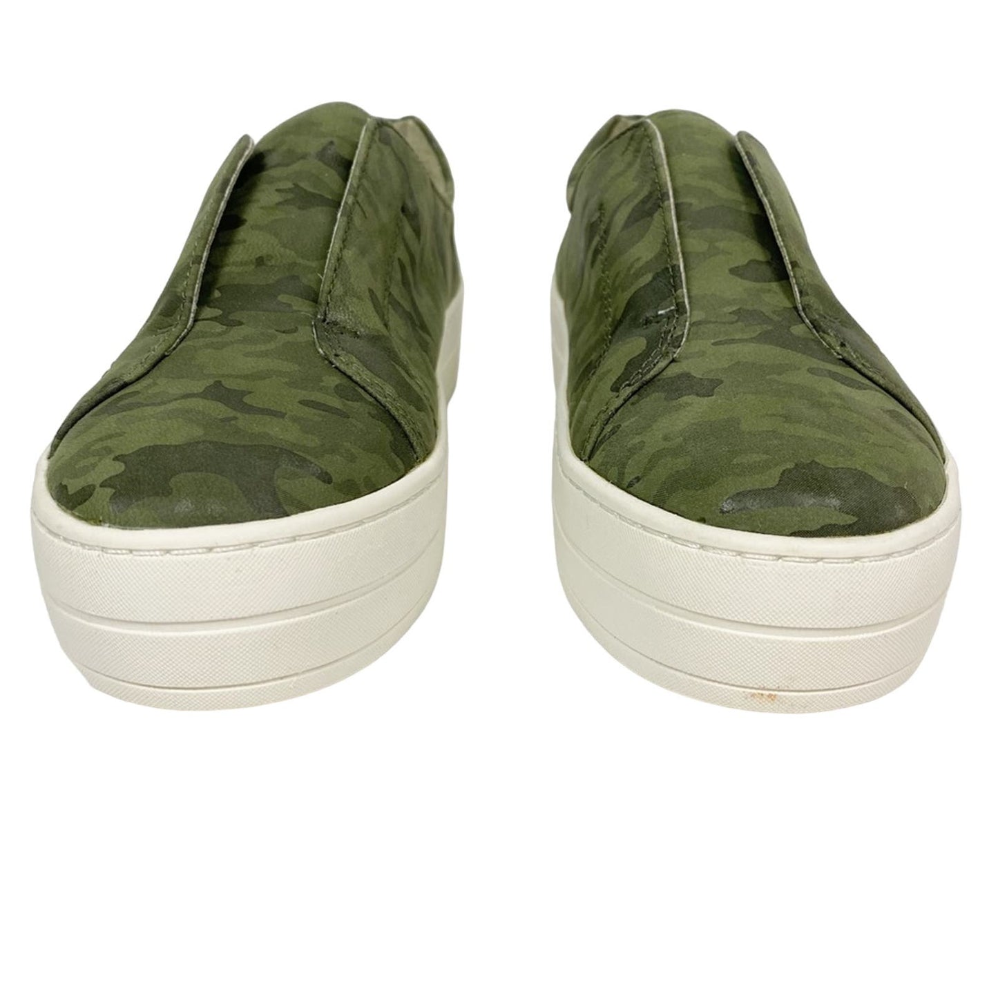 J/Slides green camo leather Heidi platform sneakers shoes sz 6 6.5 new $150