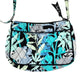 Vera Bradley blue Camofloral Crossbody hipster Purse bag Spring 2016 handbag