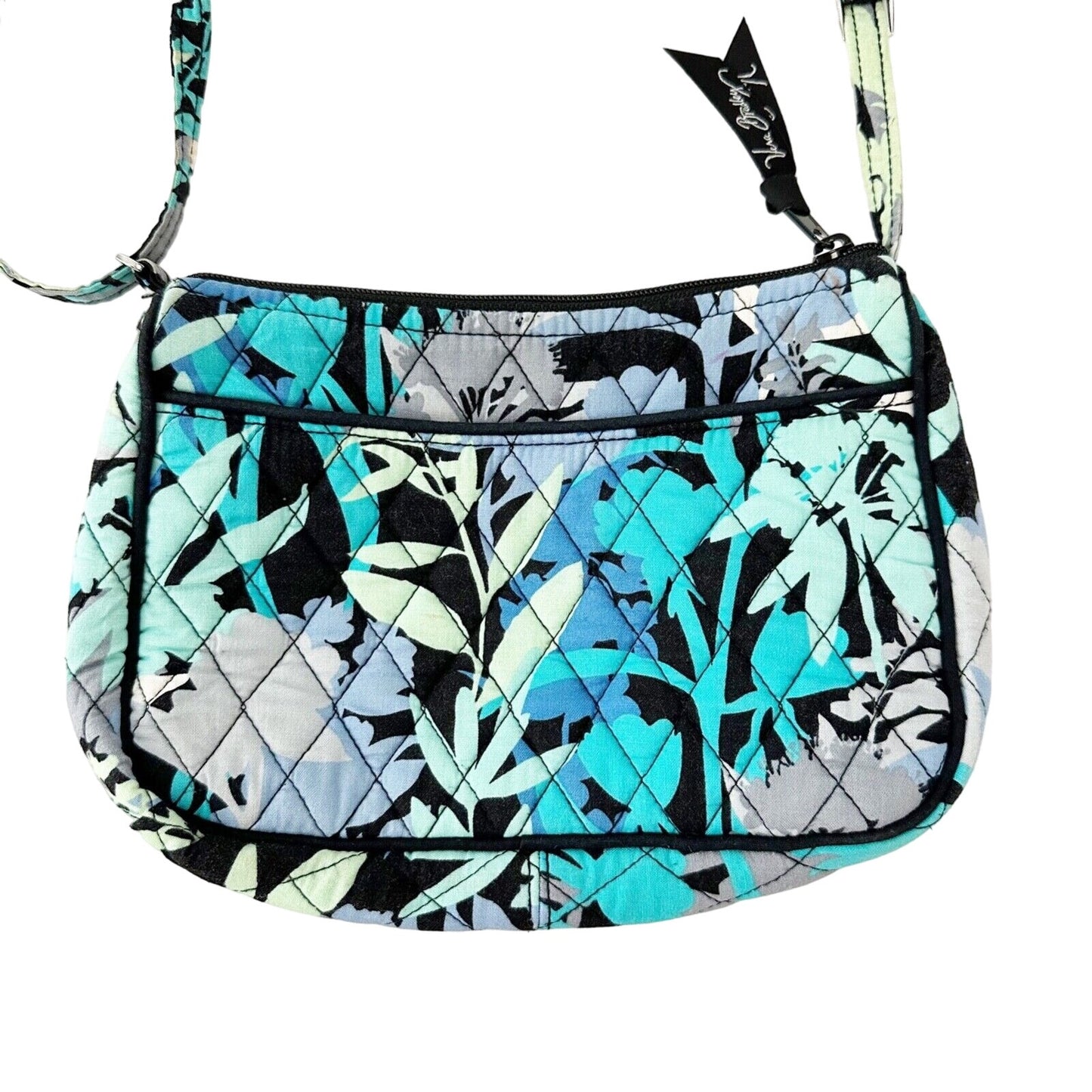 Vera Bradley blue Camofloral Crossbody hipster Purse bag Spring 2016 handbag