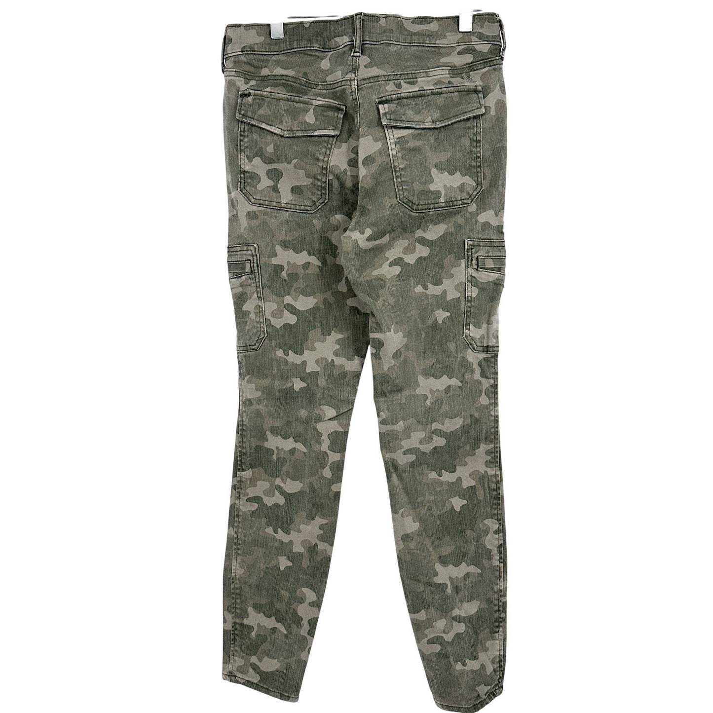 Eddie Bauer green camo denim Skinny Jeans women's size 6 small