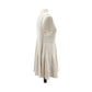 new Waterfall Ruffle sweater Dress by Free People oatmeal neutral women's SMALL