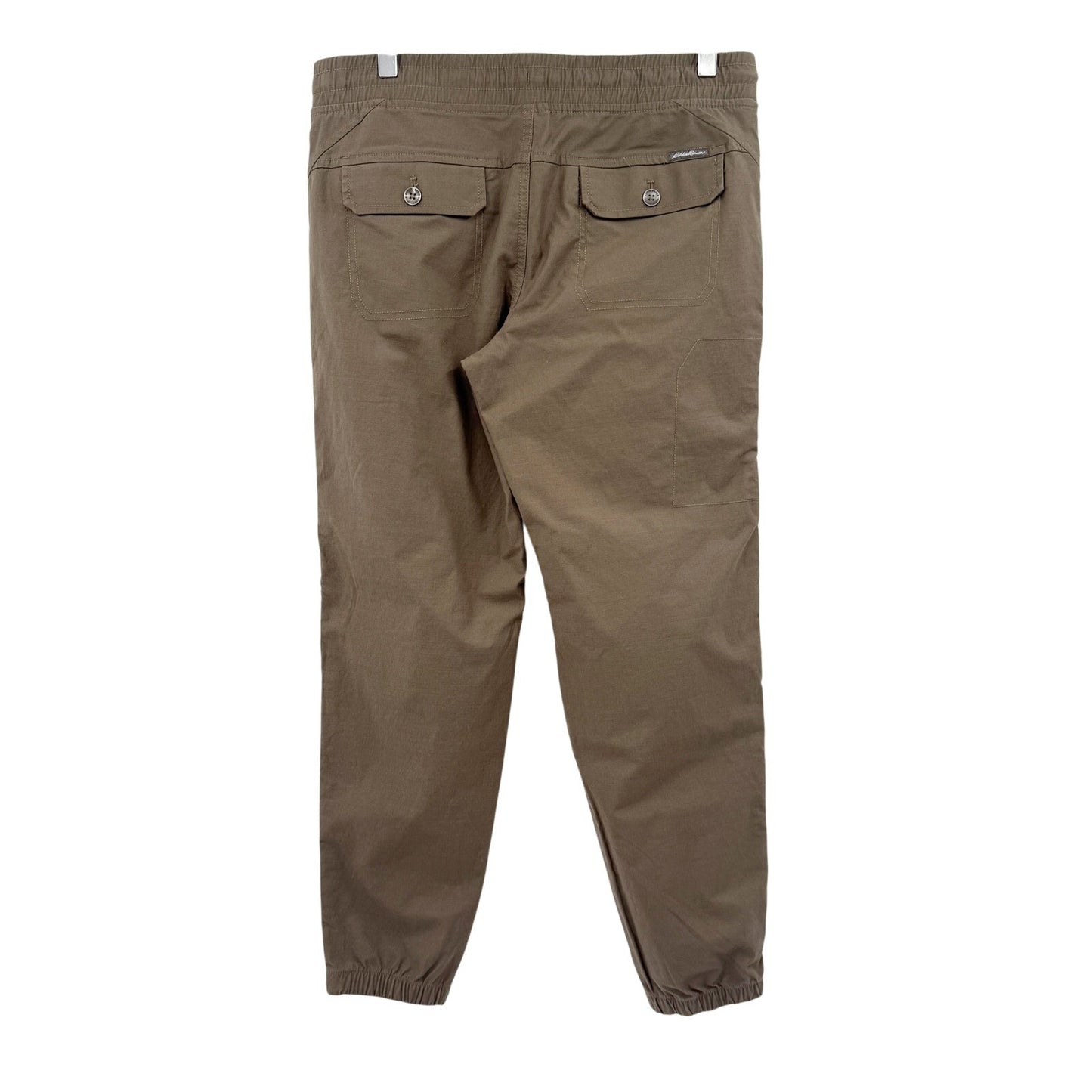 Eddie Bauer mud greenish brown Hiking outdoor Pants women's 6 small joggers