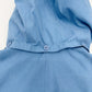 Liz Claiborne long blue Jacket women's XL removable hood fall spring outerwear
