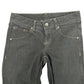 Athleta washed black denim Frontier Jeans women's size 4 small pants
