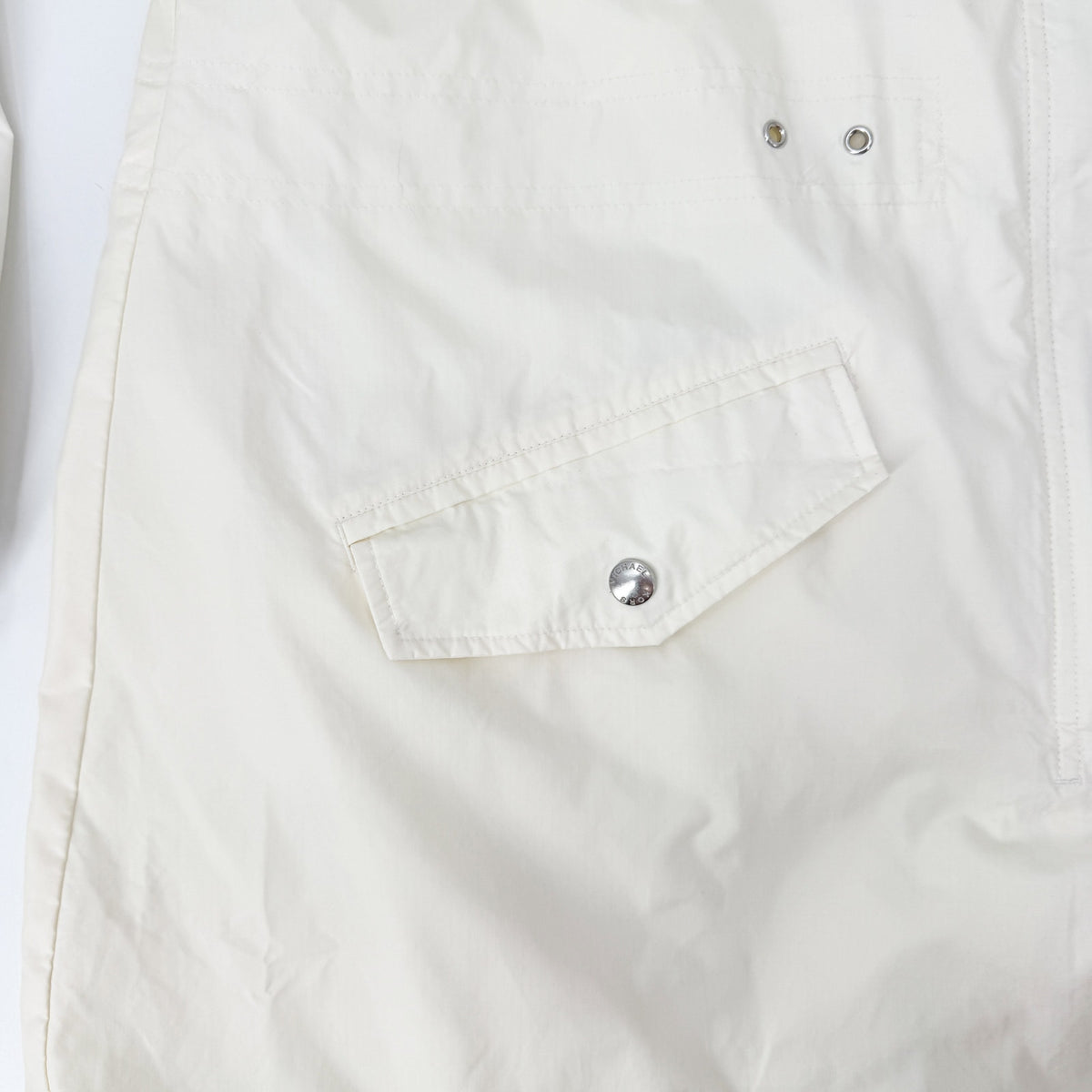 late Y2K off-white Michael Kors cream color Parka Jacket Windbreaker women's XL