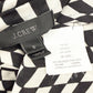 J.Crew black & white silk Button-Up Blouse womens 2 top XS geometric houndstooth
