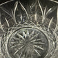 vintage glass vanity jar Round Puff Box Atlantis Chartres (Cut) blown glassware