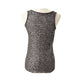 J. Crew dark gray sequin Tank Top women's XS raw edges