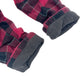 prAna black & red plaid Lounge thermal-lined Flannel Pants women's XS