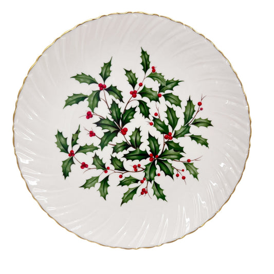 Large Swirl Christmas Serving Platter | Lenox Holiday