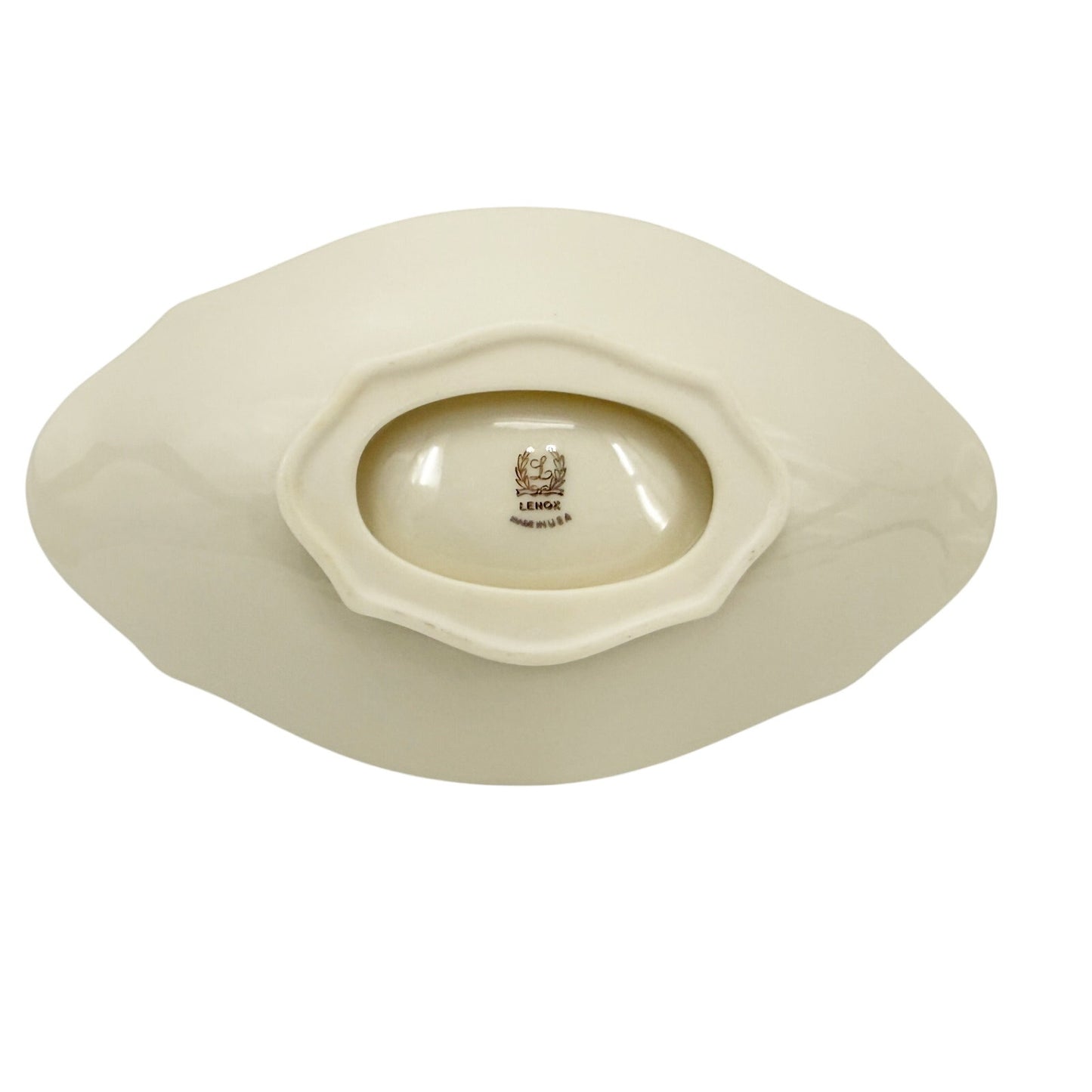 Avalon Collection Footed Relish Dish | Lenox
